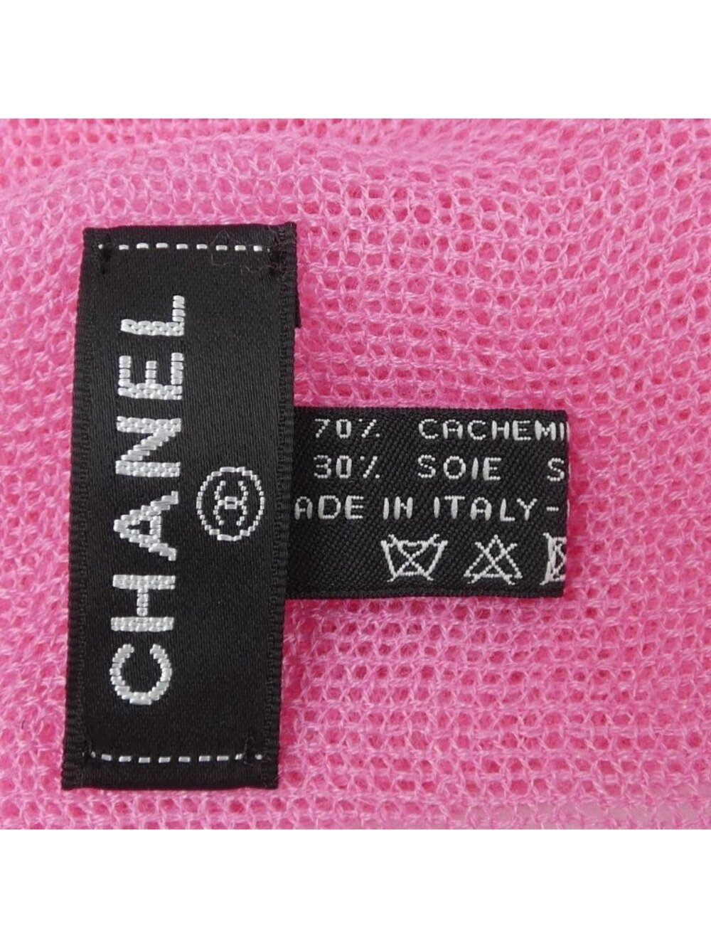 Chanel Pink Luxury Stole - Picture 3 of 4